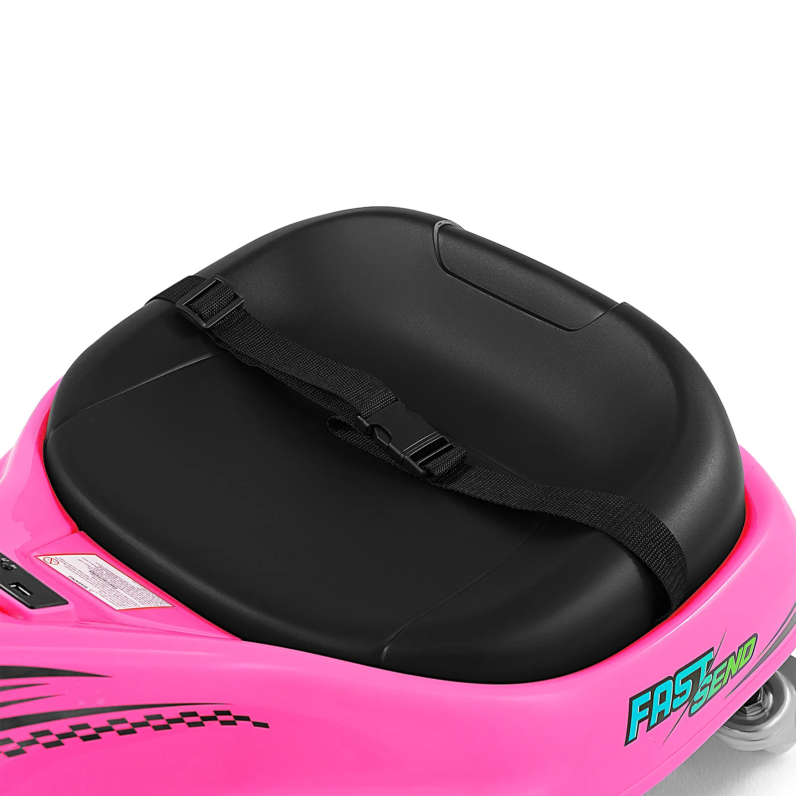 24V Pink Electric Kids Drifting Ride-On Car with 360° Rotation - Image 19