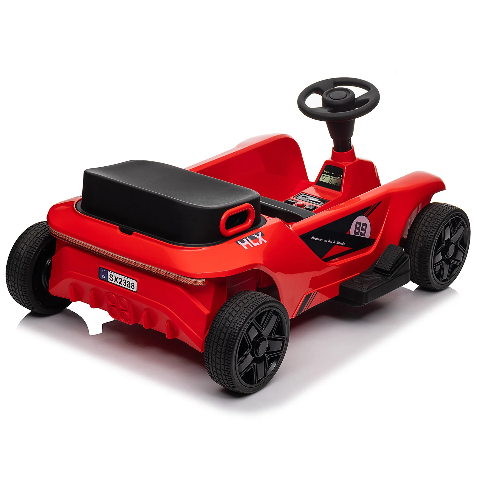 Red 24V 2-Seater Ride-On Car for Kids with Remote Control – Parent-Child Toy Gift for Boys and Girls - Image 23