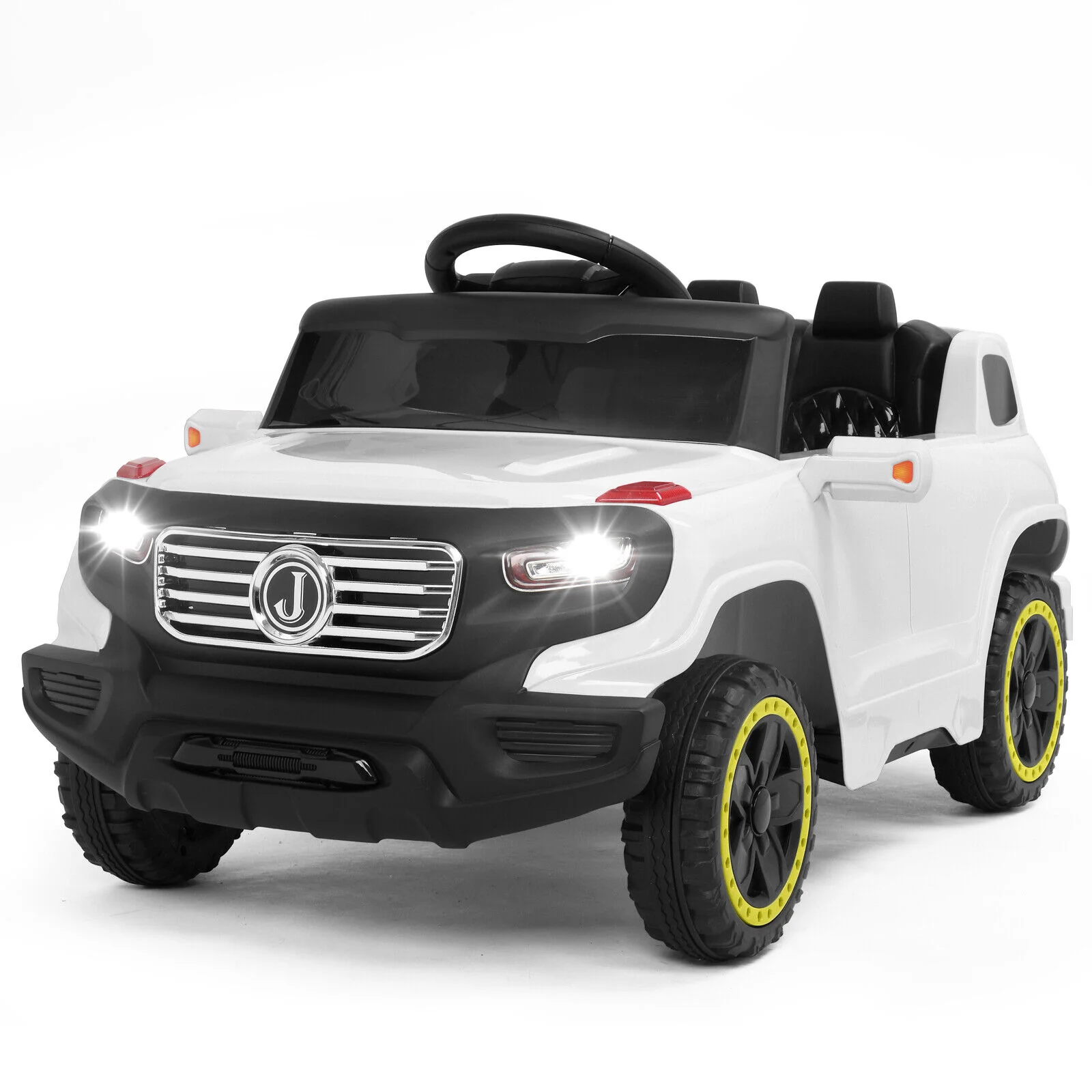 JOYMOR 6V Electric Ride-On Truck for Kids with Remote Control, Music, LED Lights, and Horn - Image 10