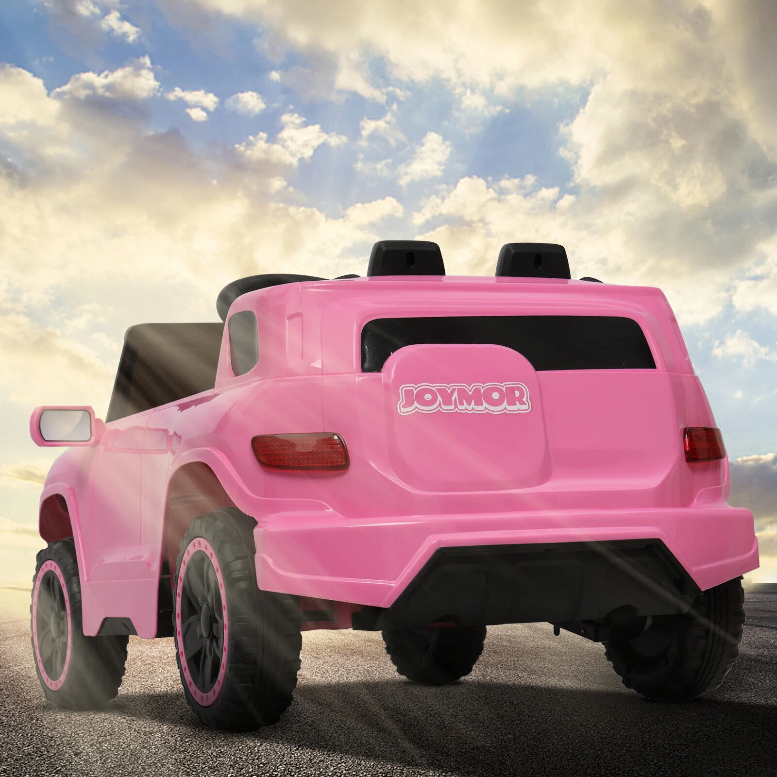 JOYMOR 6V Electric Ride-On Truck for Kids with Remote Control, Music, LED Lights, and Horn - Image 7