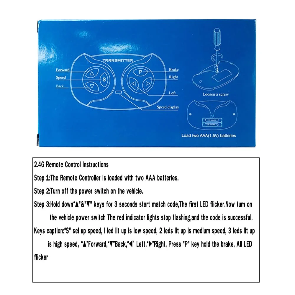 2.4GHz Bluetooth Remote Control Transmitter for Power Wheels - Image 2