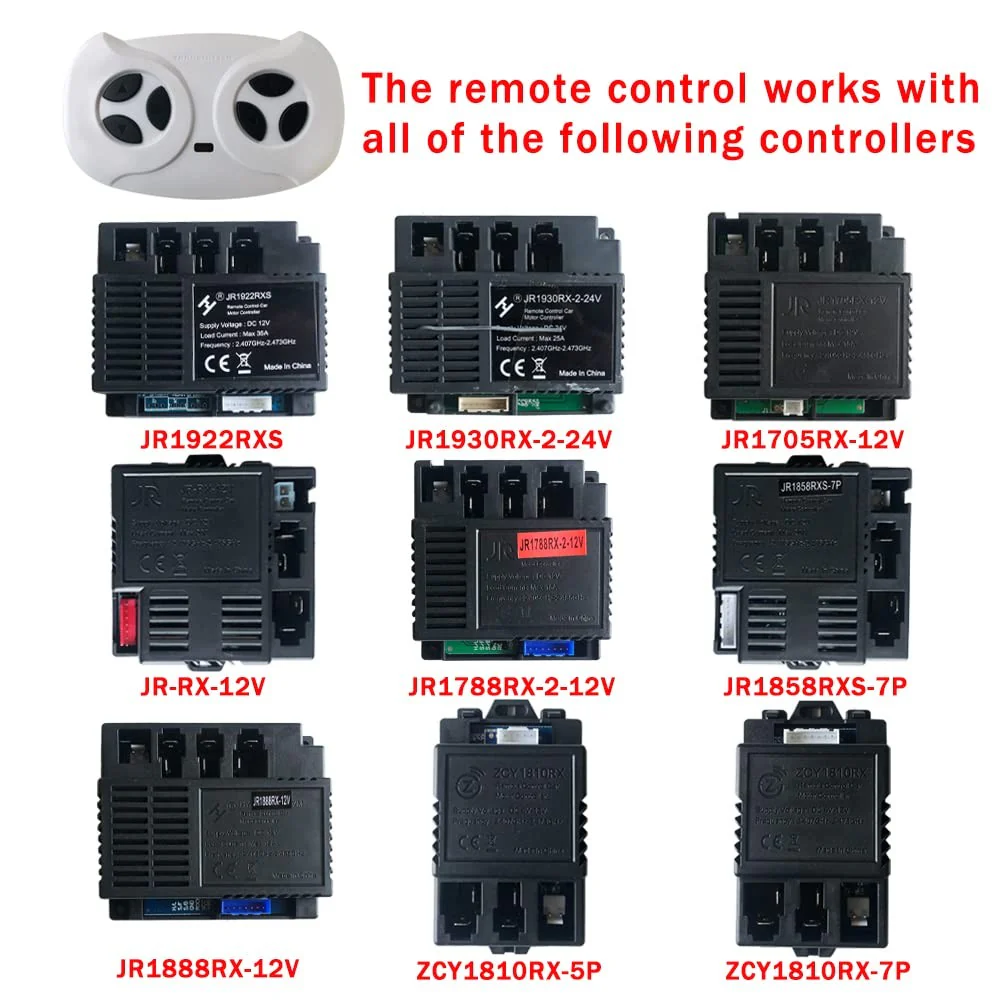 2.4GHz Bluetooth Remote Control Transmitter for Power Wheels - Image 4