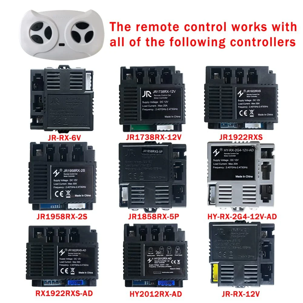 2.4GHz Bluetooth Remote Control Transmitter for Power Wheels - Image 5