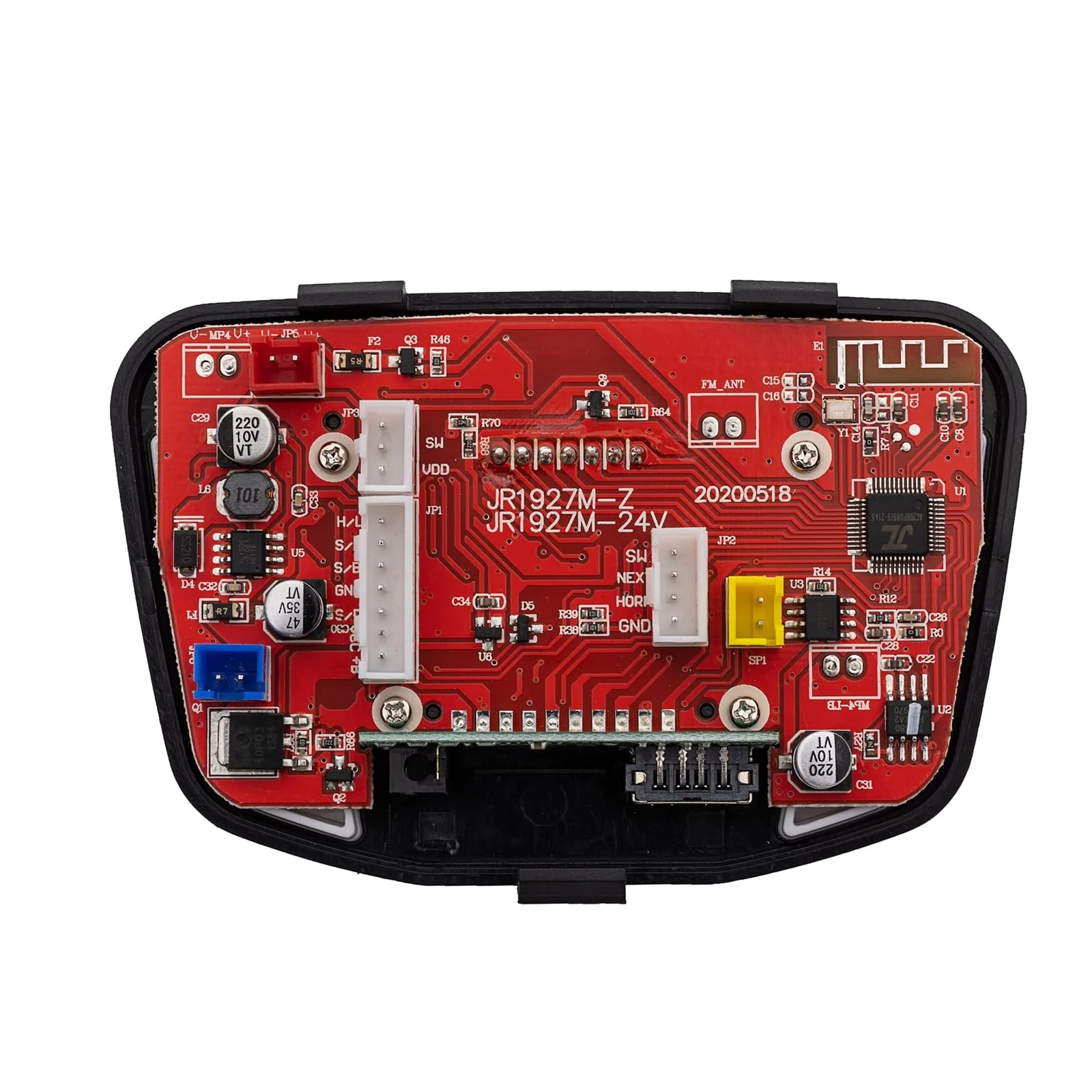 Black Children's Electric Vehicle with Central Power Supply and Control Switch - Image 3