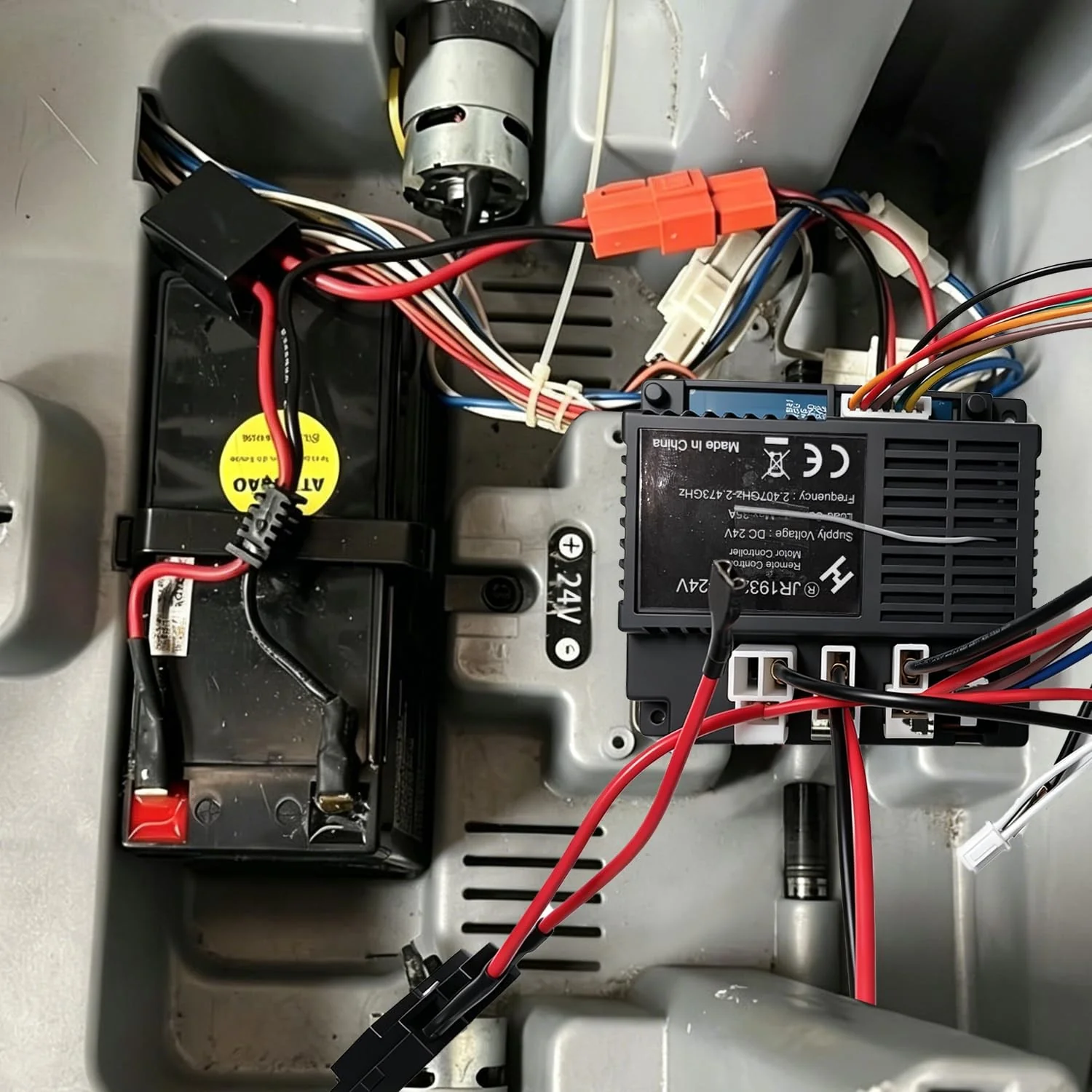 JR1932RX 24V Power Wheels Remote Control Control Box, High Power Receiver - Image 3