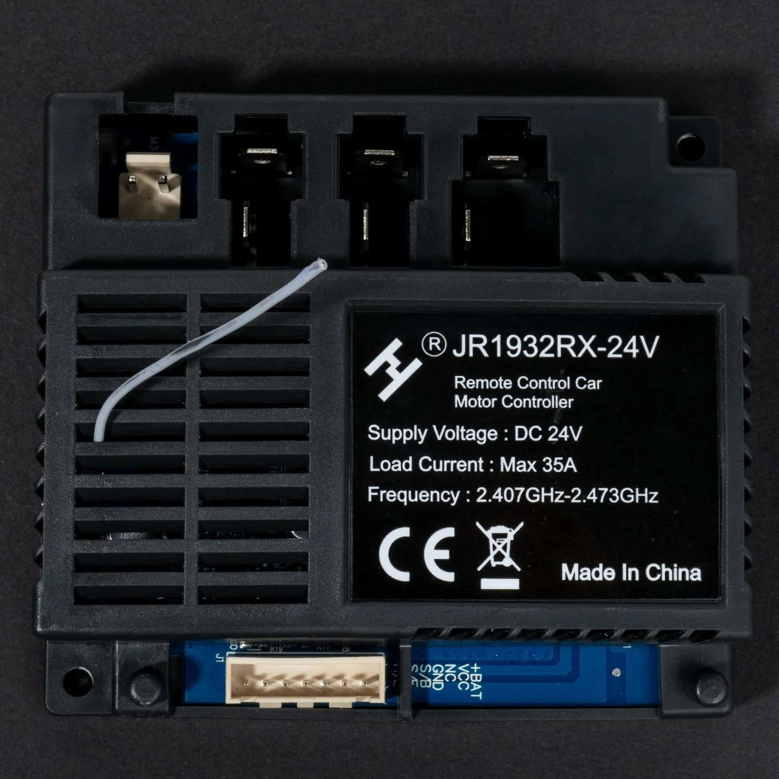 JR1932RX-24V Black Motor Controller Receiver for Remote Control Cars - Image 2