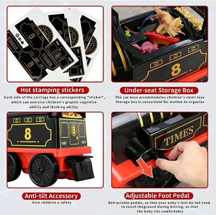 Juego de Tren Eléctrico con Pista para Niños Pequeños: ¡Tu Hijo Podrá Pasear como un Verdadero Maquinista! - Image 6