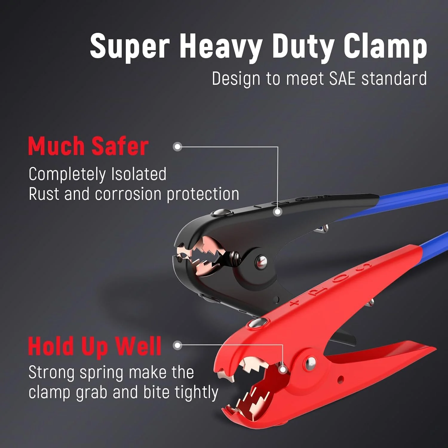 Heavy-Duty Automotive Booster Jumper Cables for Car, SUV, and Truck Batteries - Image 20