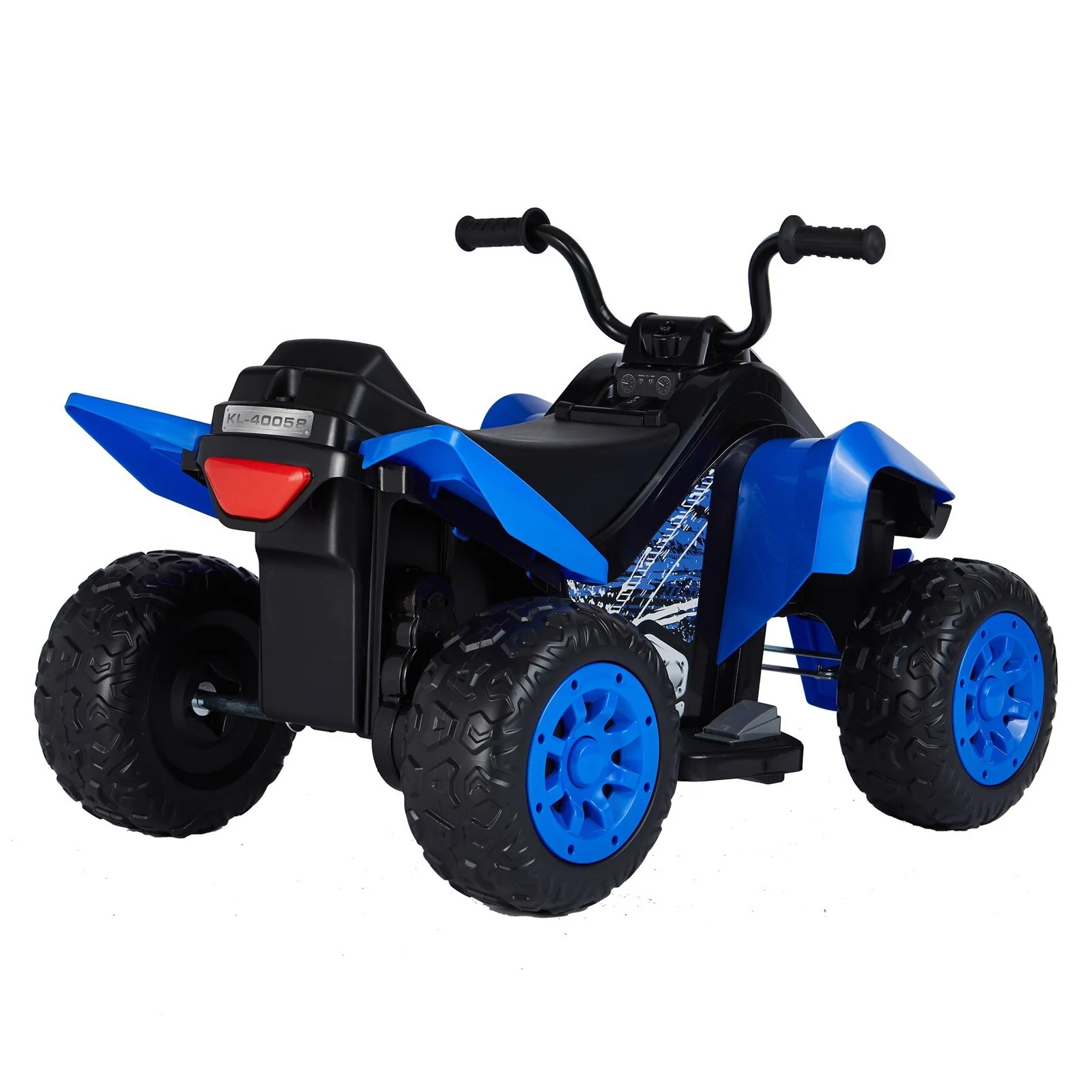 6 Volt Blue Battery-Powered Trail Racer ATV Ride-On Toy - Image 5