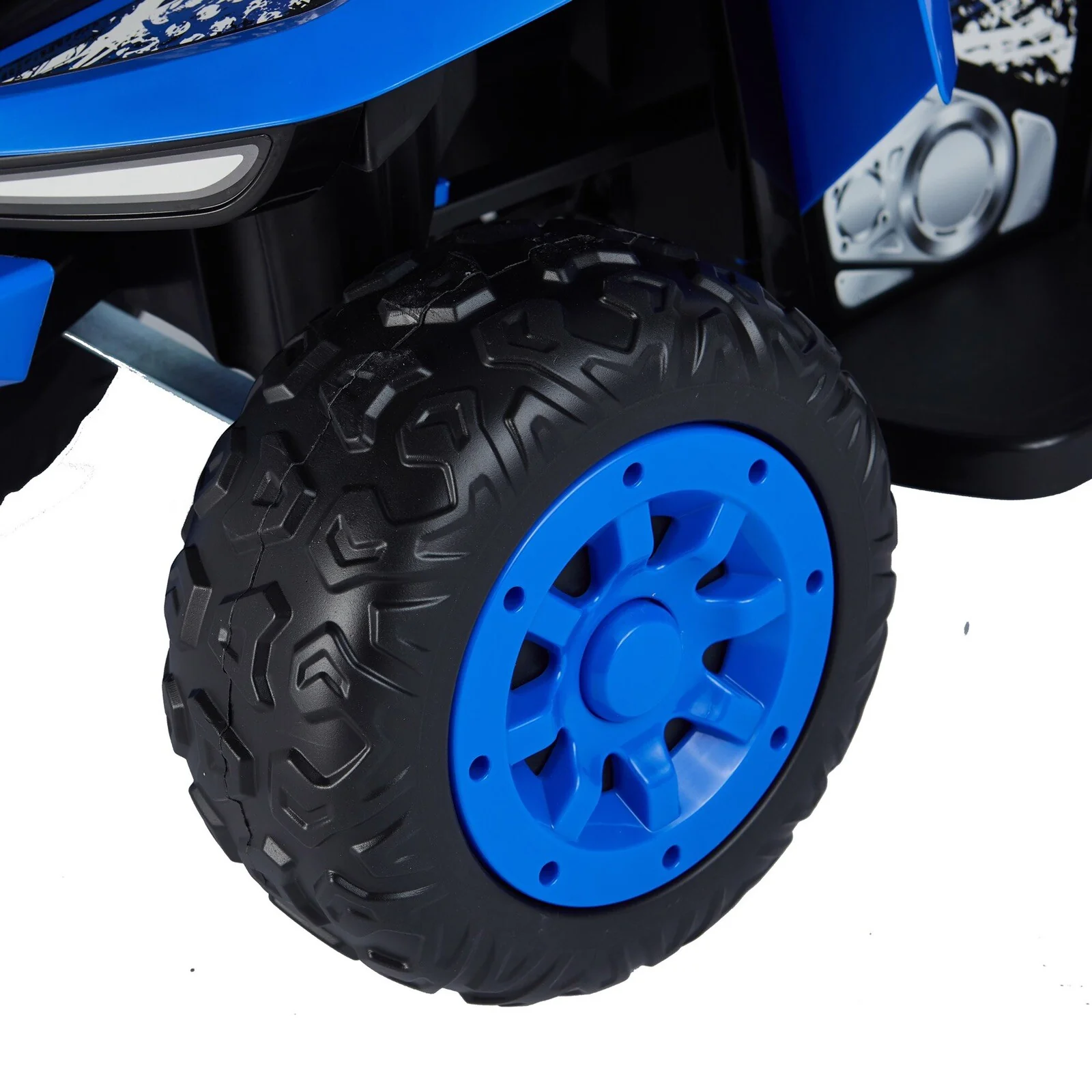 6 Volt Blue Battery-Powered Trail Racer ATV Ride-On Toy - Image 6