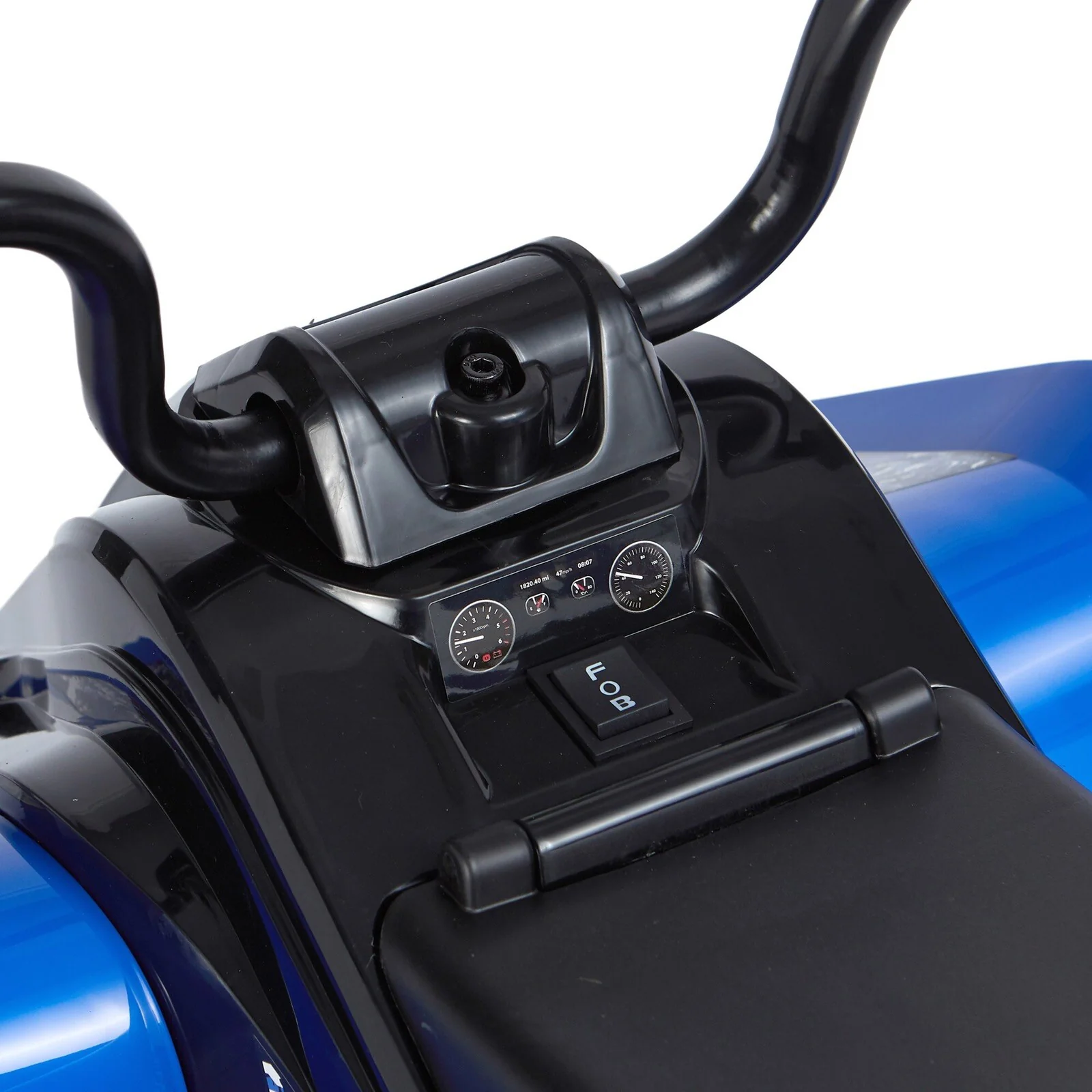 6 Volt Blue Battery-Powered Trail Racer ATV Ride-On Toy - Image 7