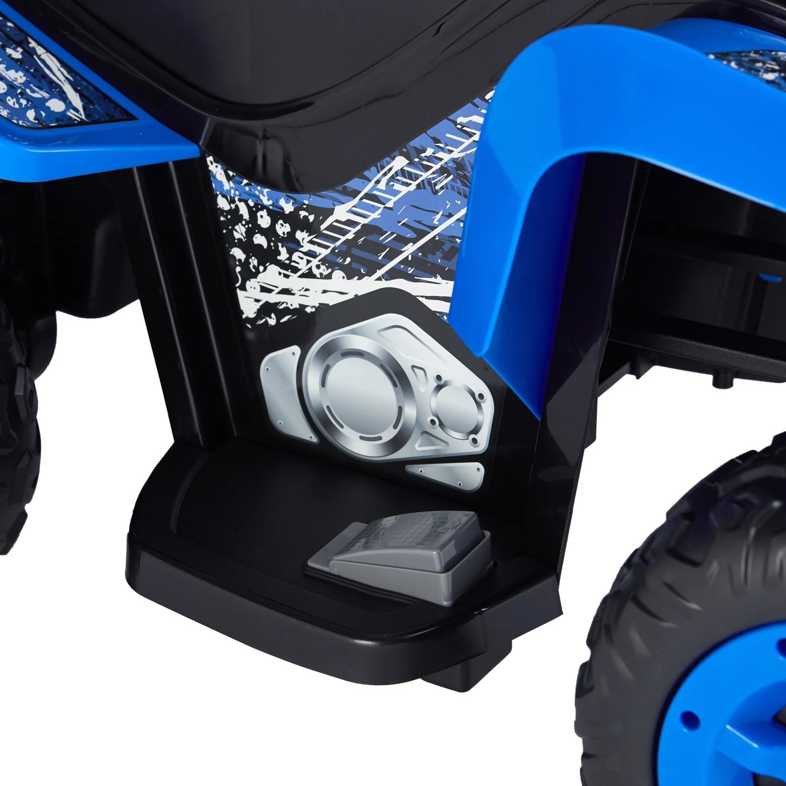 6 Volt Blue Battery-Powered Trail Racer ATV Ride-On Toy - Image 8