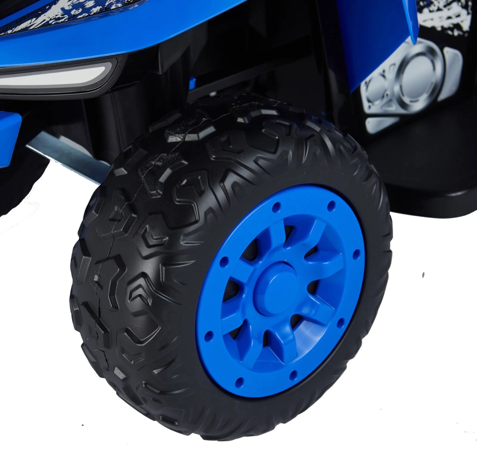 6 Volt Blue Battery-Powered Trail Racer ATV Ride-On Toy - Image 7