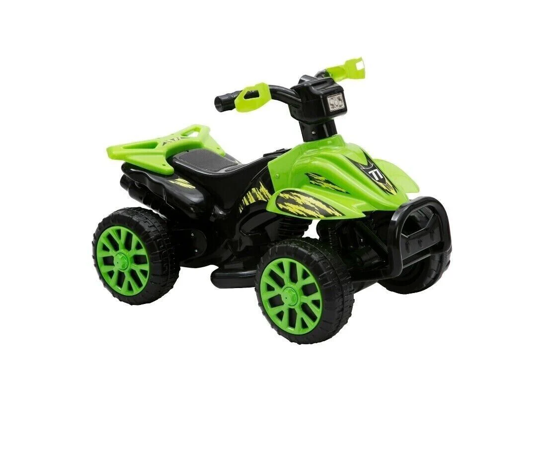Kalee Adventure ATV 6V Unisex Ride On for Kids Ages 2-5 in Green and Black - Image 3