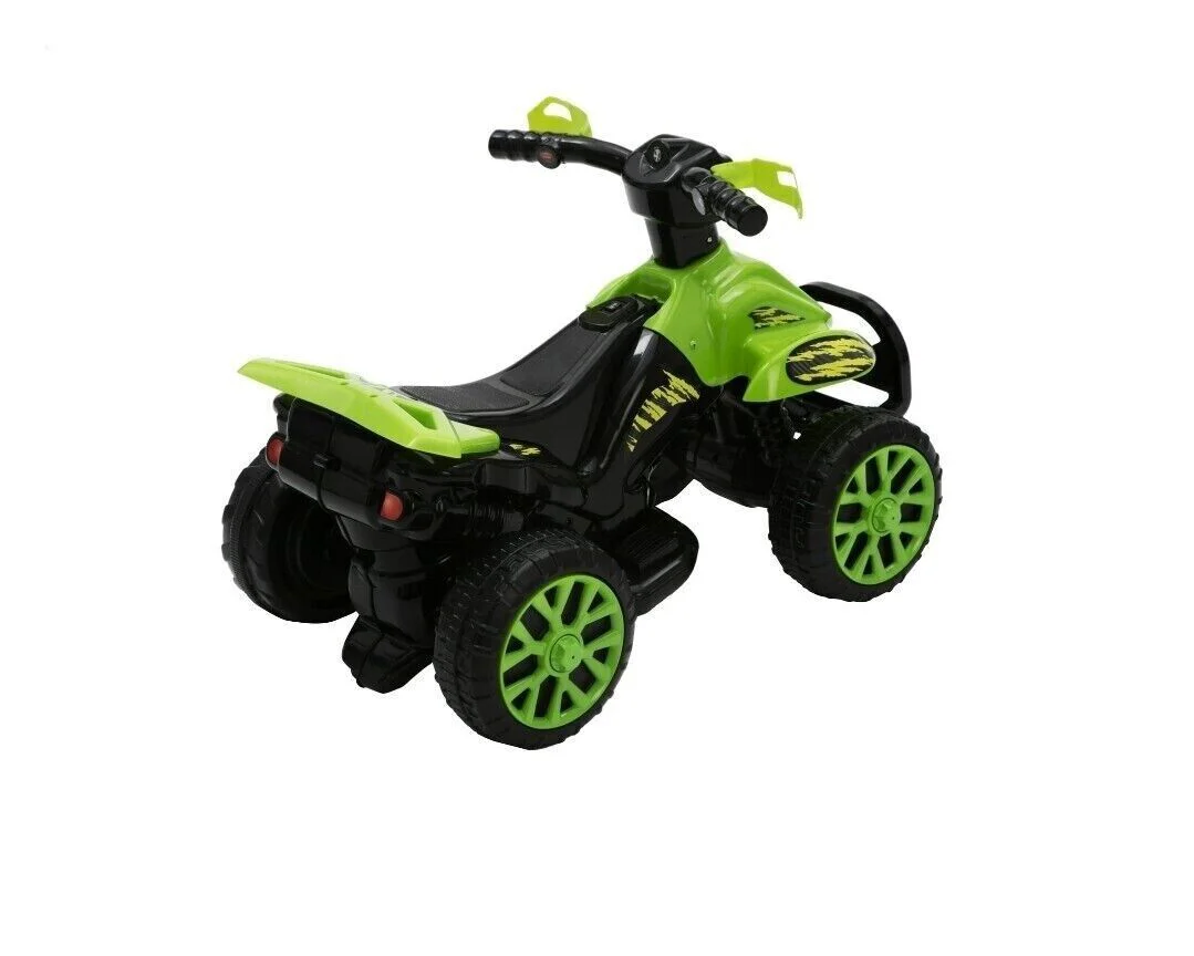 Kalee Adventure ATV 6V Unisex Ride On for Kids Ages 2-5 in Green and Black - Image 4
