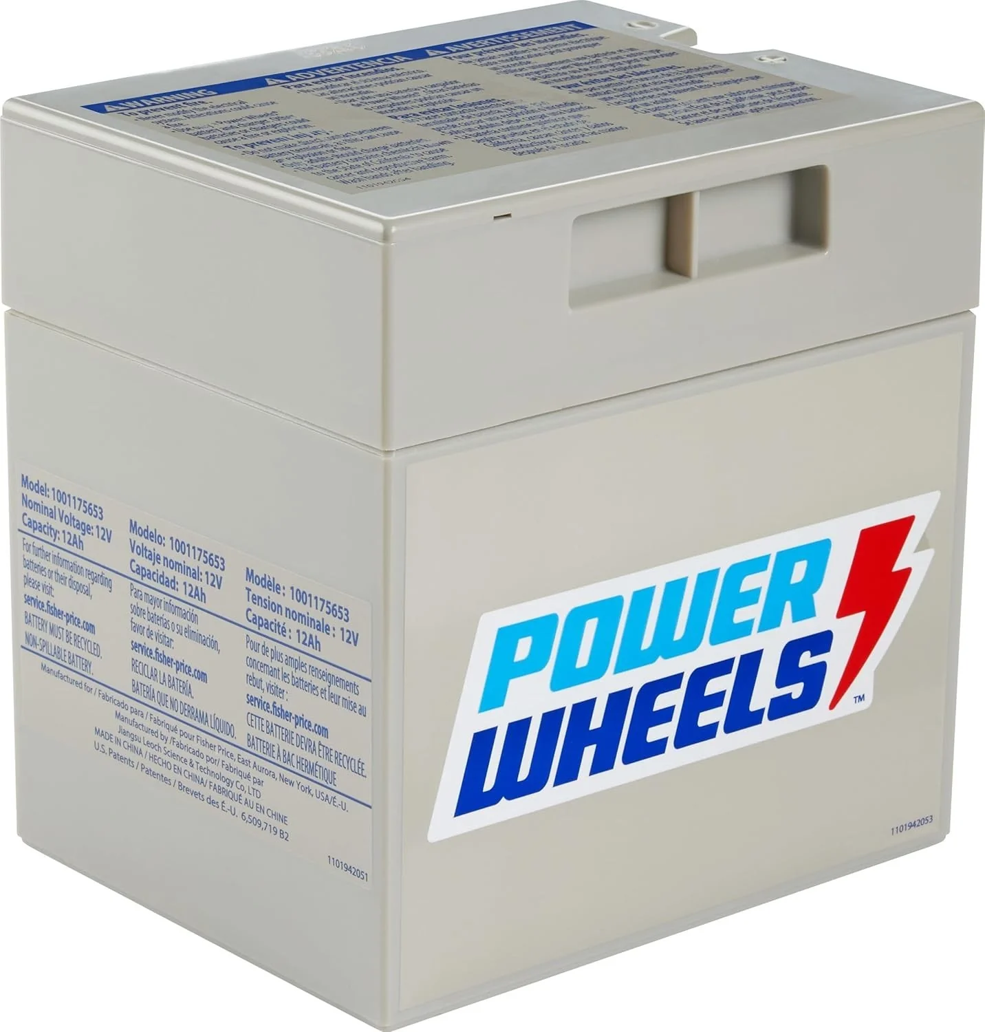 12V Rechargeable Battery Pack for Preschool Ride-On Toys - Image 4