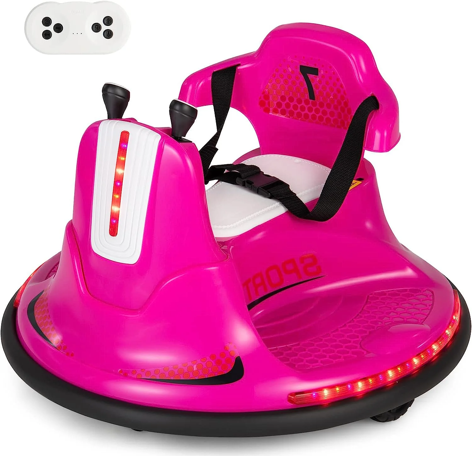 Kid-Friendly Remote Control Bumper Car: Battery-Powered Electric Vehicle for Endless Fun! - Image 2
