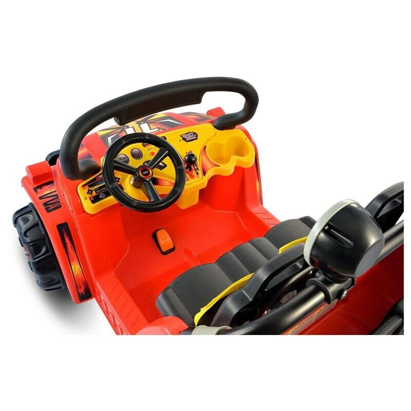 Kid Motorz 12V Mighty Wheelz 4x4 Electric Ride-On Car with Two Forward and Reverse Speed Options - Image 3
