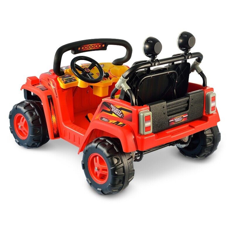 Kid Motorz 12V Mighty Wheelz 4x4 Electric Ride-On Car with Two Forward and Reverse Speed Options - Image 5
