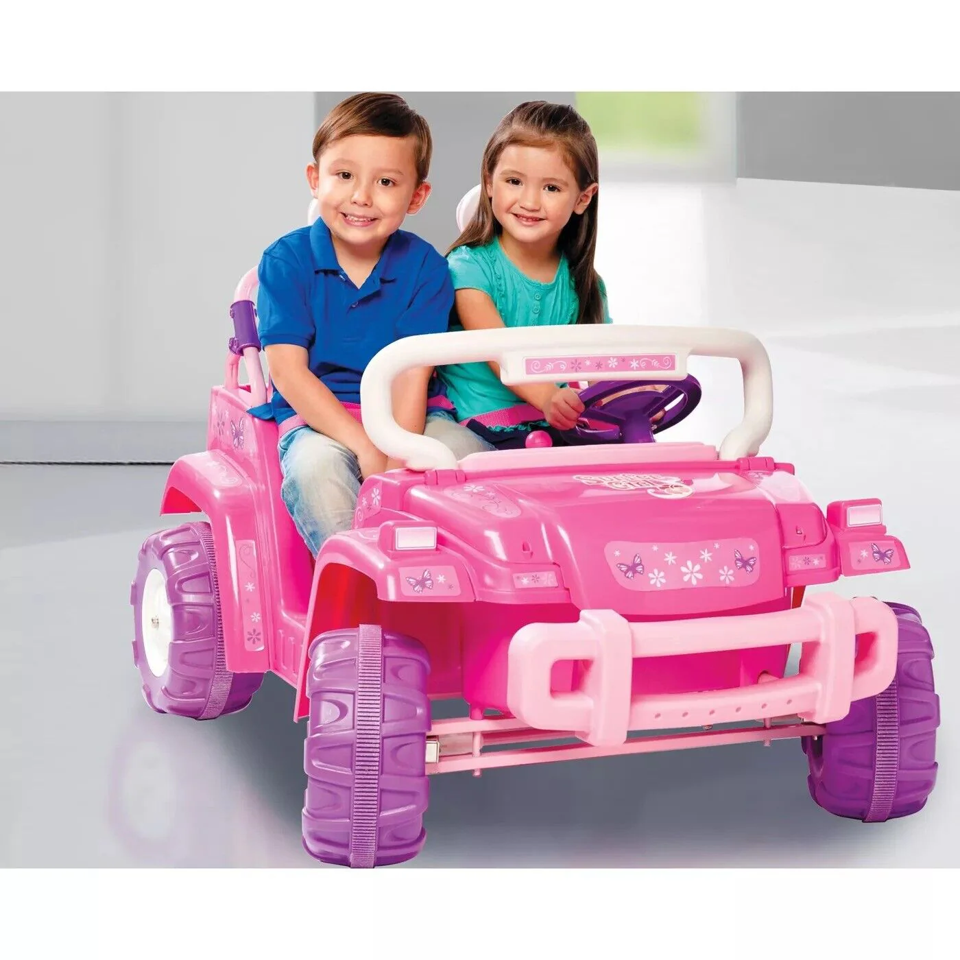 Kid Motorz 12V Surfer Chick 4x4 Ride-On - Bubblegum Pink - Complimentary Delivery & Hassle-Free Exchange! - Image 3