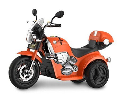 Kid Motorz 6V Orange Motorcycle Ride-On for Endless Fun - Image 3