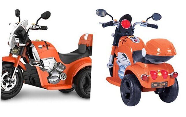 Kid Motorz 6V Orange Motorcycle Ride-On for Young Riders - Image 3