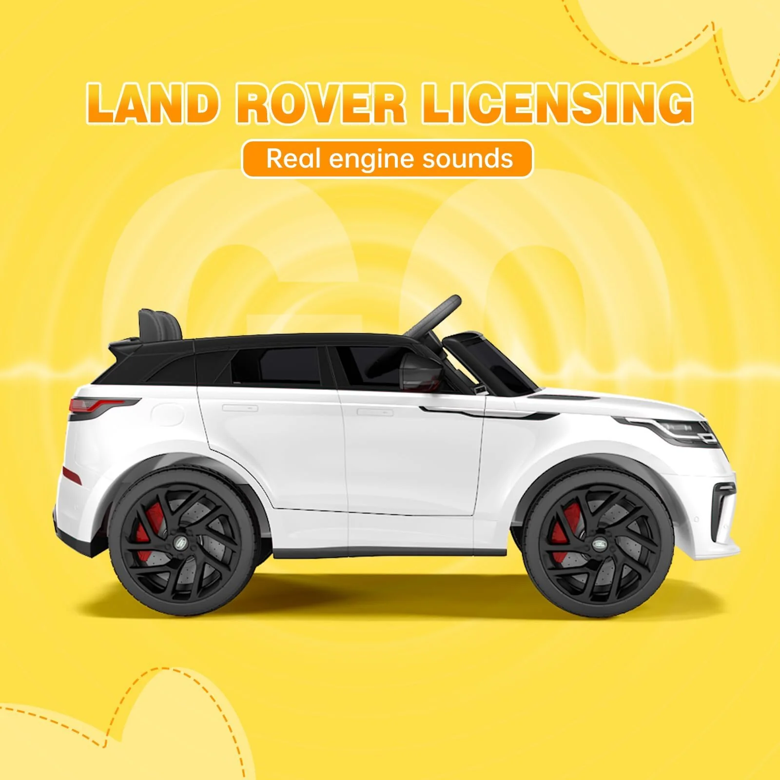 Licensed Land Rover Kids Electric Ride-On Car with Remote Control for Ages 3+ - Image 7