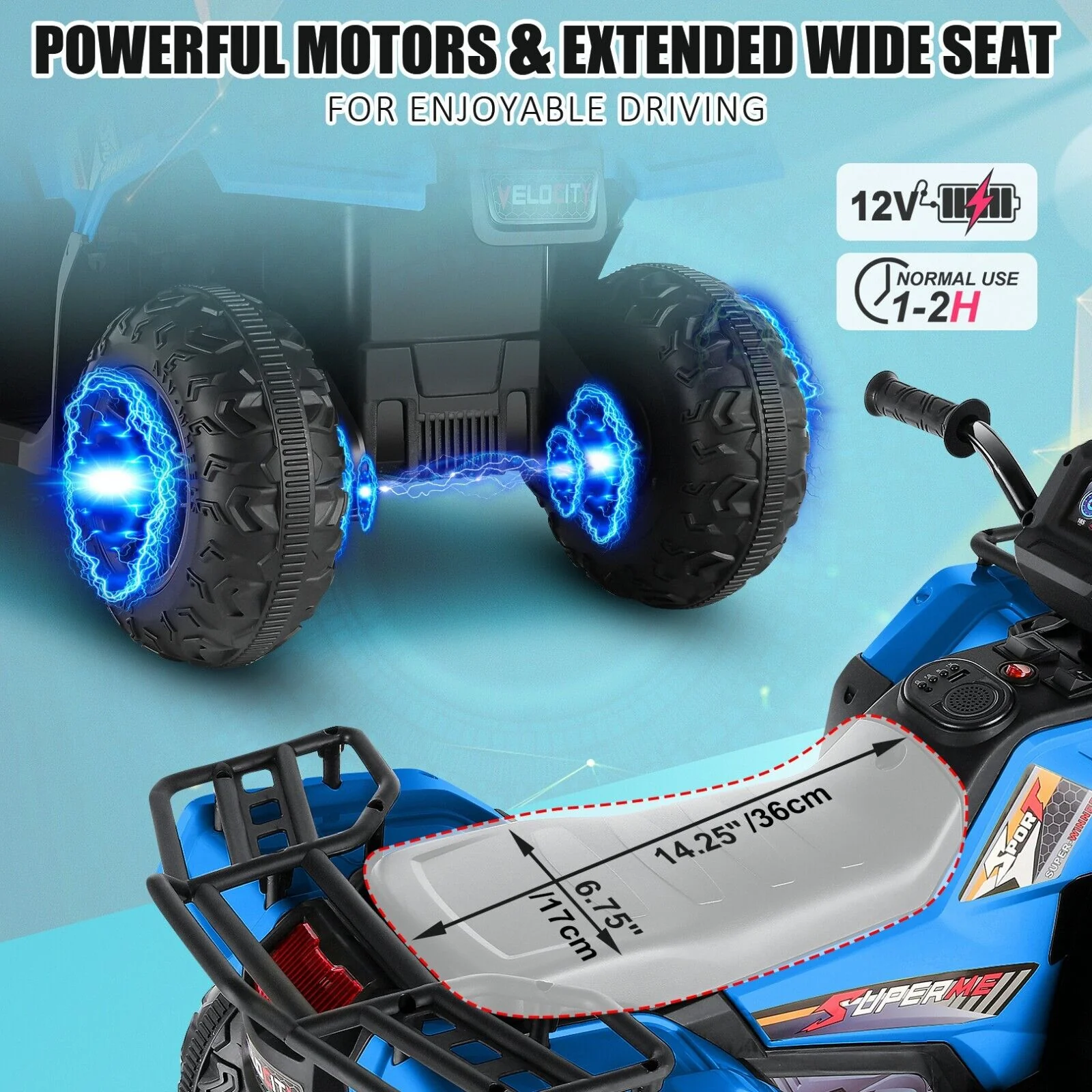 Kid Ride on Electric Car with Remote Control - Perfect Gift for Children (24/12V) - Image 68