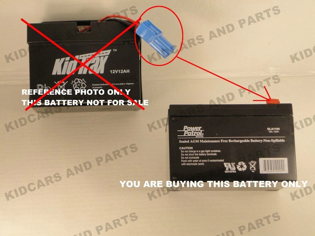 Rechargeable 12V 12Ah Replacement Battery for Kid Trax Dynamite – Wireless Bare Unit - Image 2