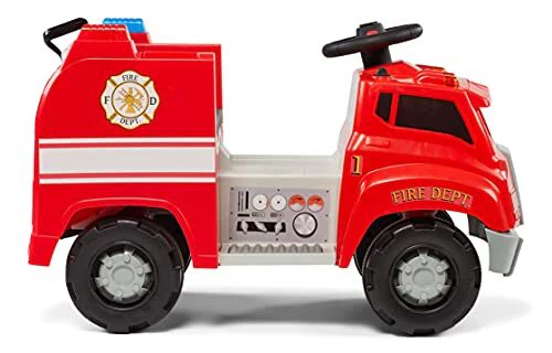 Interactive Toddler Ride-On Fire Truck Toy for Kids Ages 1.5 to 4 Years - Image 4