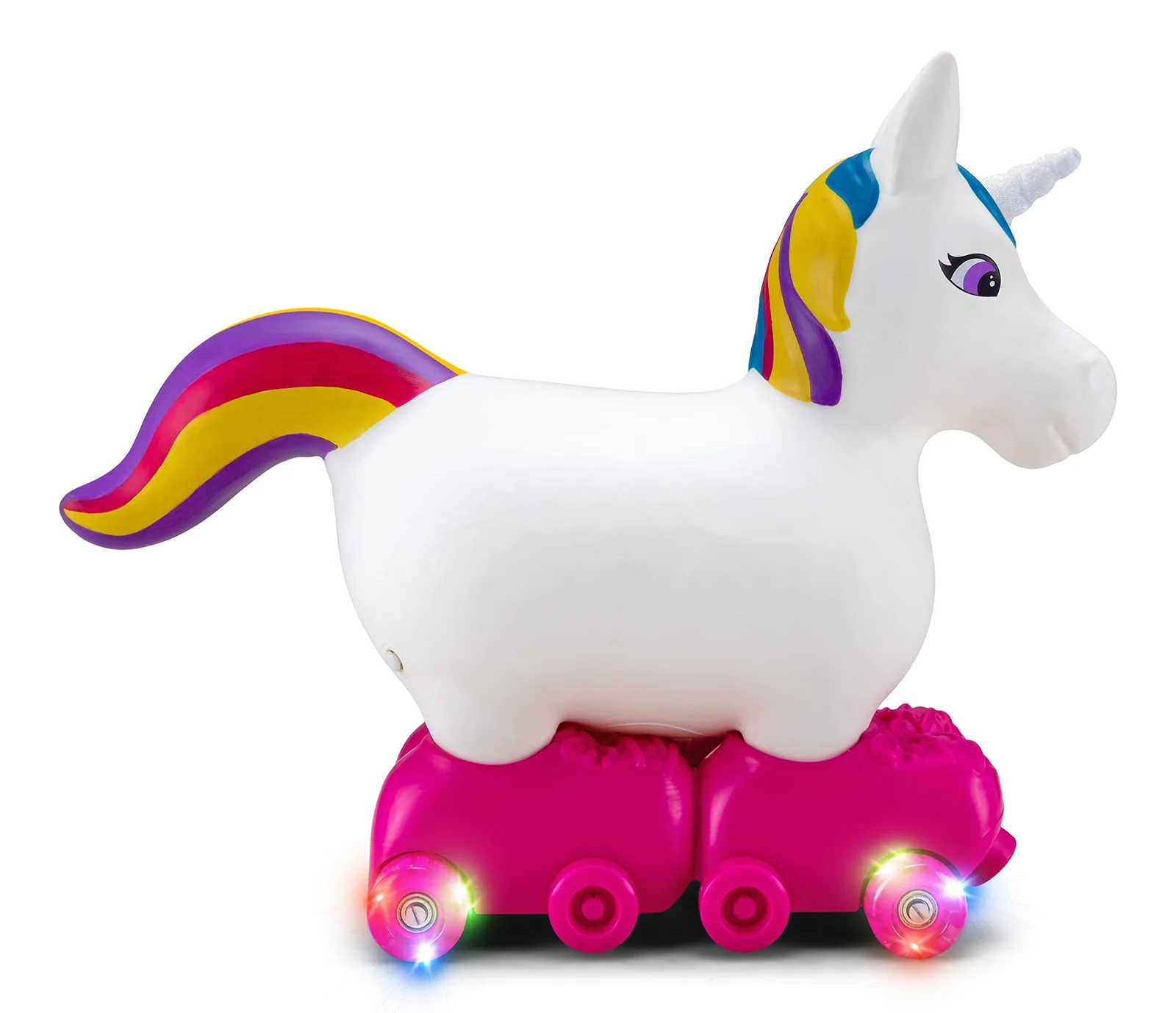 Toddler Ride-On Unicorn Foot-to-Floor Skater Toy for Kids Ages 1-3 - Image 5