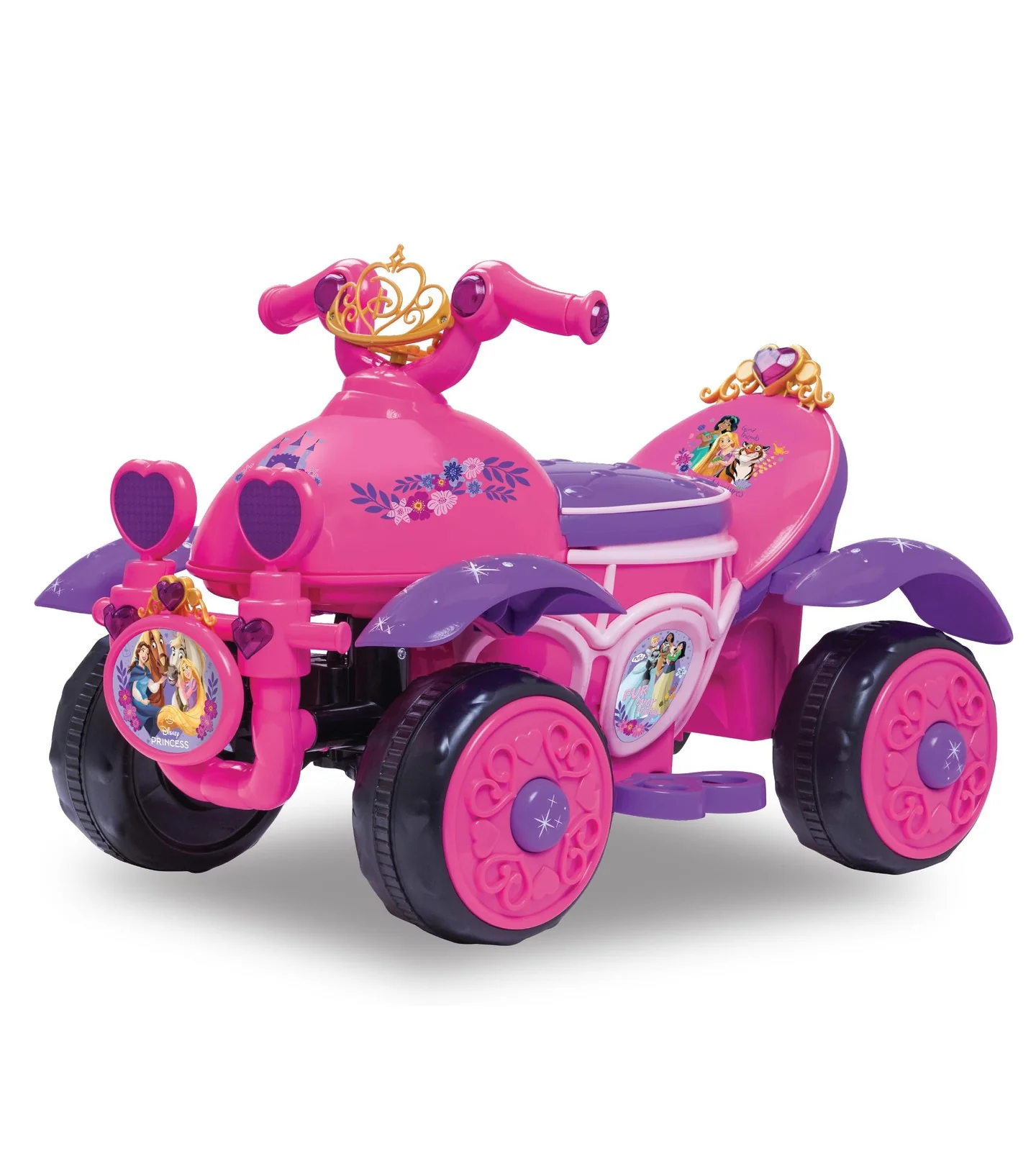 Disney Princess 6V Electric Quad for Toddlers - Pink