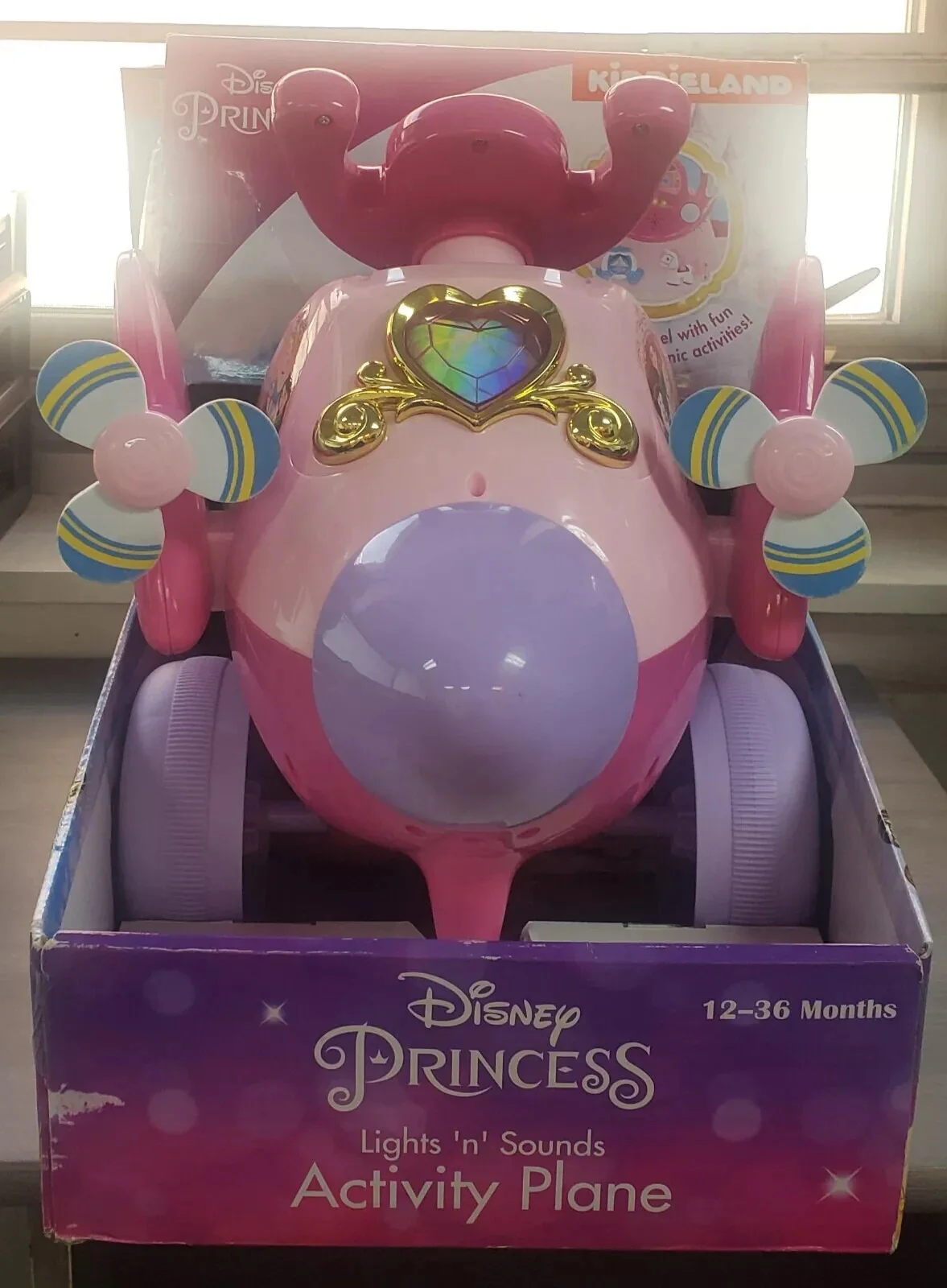 Junior Ride-On Airplane Featuring Minnie Mouse Design - Image 3