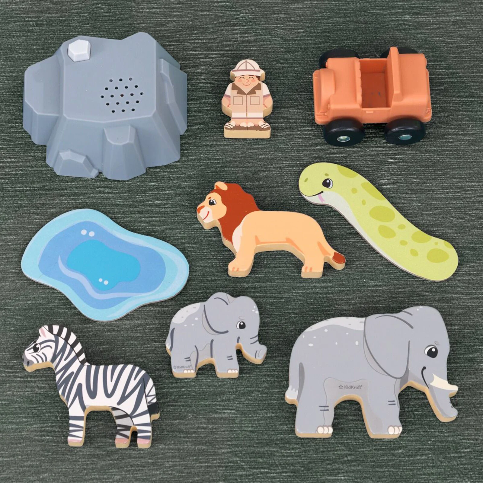 KidKraft Safari Adventure 2-in-1 Playset with Easy Assembly - Perfect for Kids Ages 3-5 - Image 3