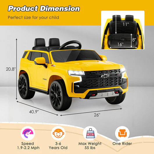Kids 12V Remote Control Vehicle Toy - Image 4