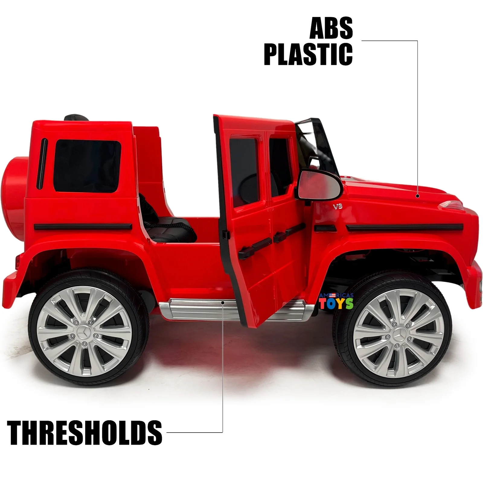 12V Kids Battery-Powered Remote Control Licensed Mercedes-Benz Cars in Multiple Colors - Image 12