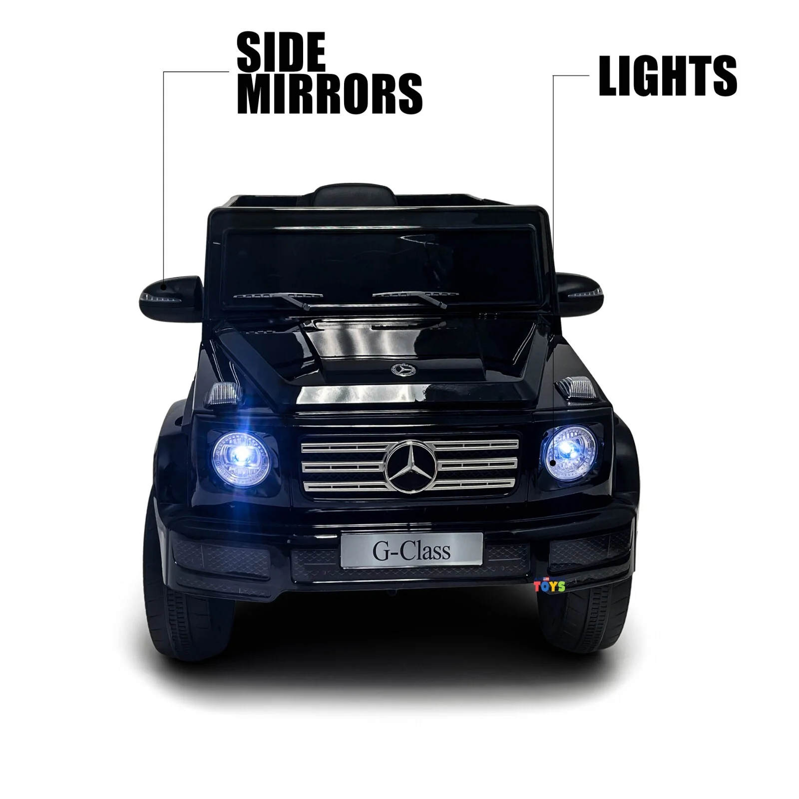 12V Kids Battery-Powered Remote Control Licensed Mercedes-Benz Cars in Multiple Colors - Image 17