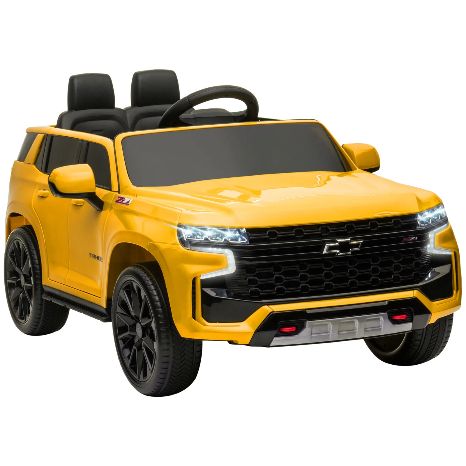 12V Kids Electric Ride-On Car with Parent Remote Control, LED Lights, and 2 Speed Settings for Ages 3-6 Years - Image 11