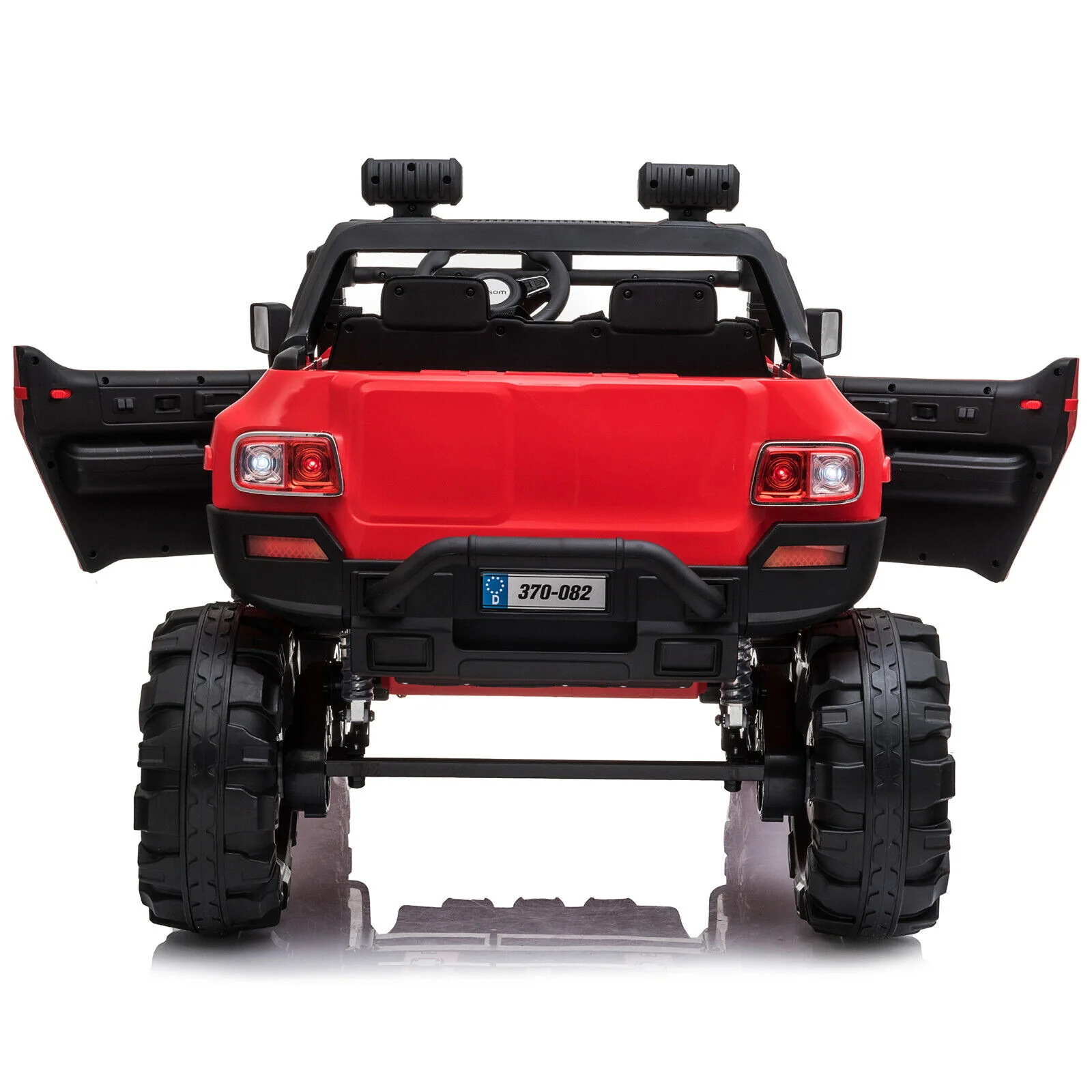 12V Kids Ride-On 2-Seat SUV Truck with Remote Control, 3 Speeds, and LED Lights - Image 12