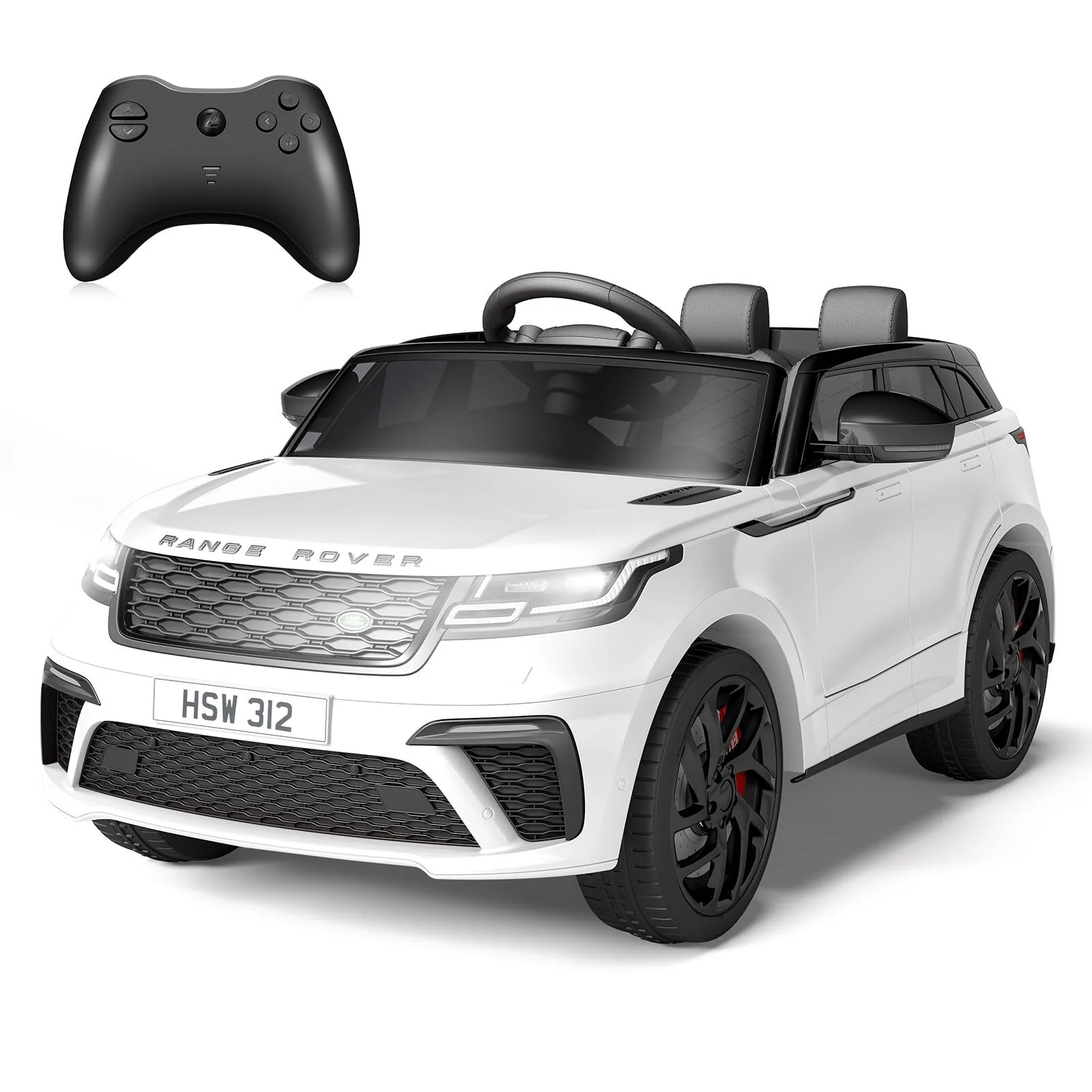 12V Battery-Powered Licensed Land Rover Kids Ride-On Electric Car with MP3 Player - Image 18