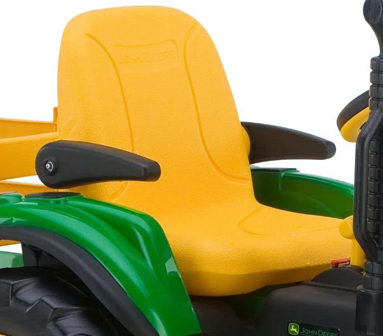 12V Kids Ride-On Tractor with Trailer and FM Radio - Ground Force Toy - Image 8