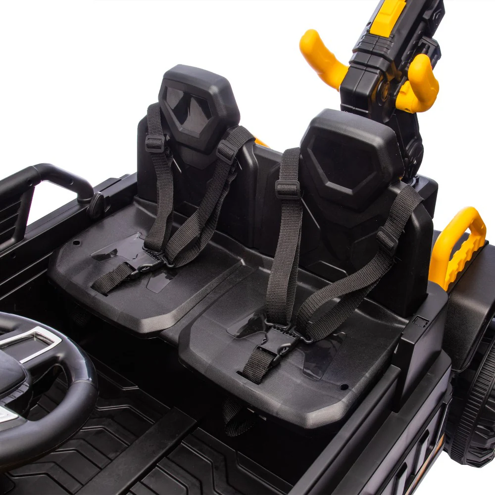 24V Electric 2-Seater Kids Ride-On 4WD Dump Truck UTV with Parental Remote and LED Lights - Image 11