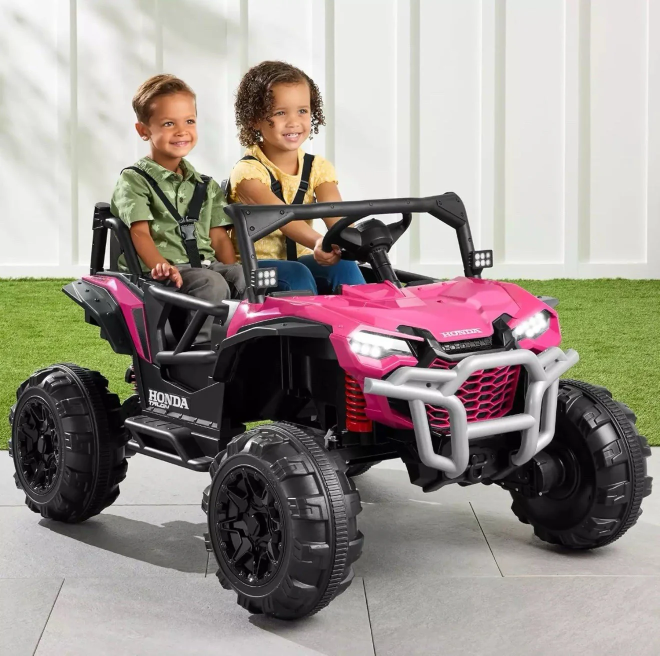 24V 2-Seater Electric Ride-On UTV with Parental Remote Control, Licensed Honda Talon Model - Image 3