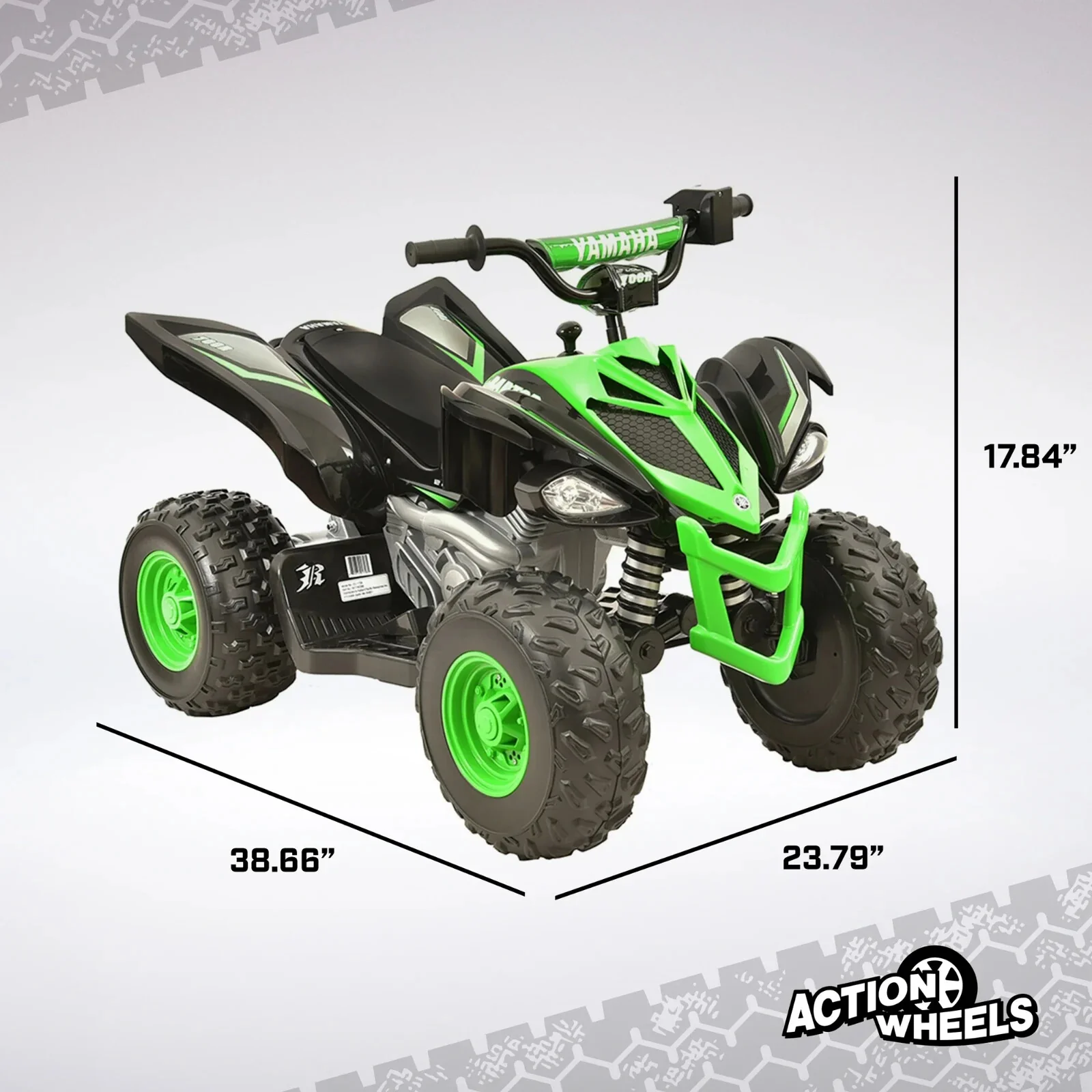 Kids 4-Wheeler Battery Powered Ride-On ATV for Outdoor Use with 5mph Max Speed - Image 9