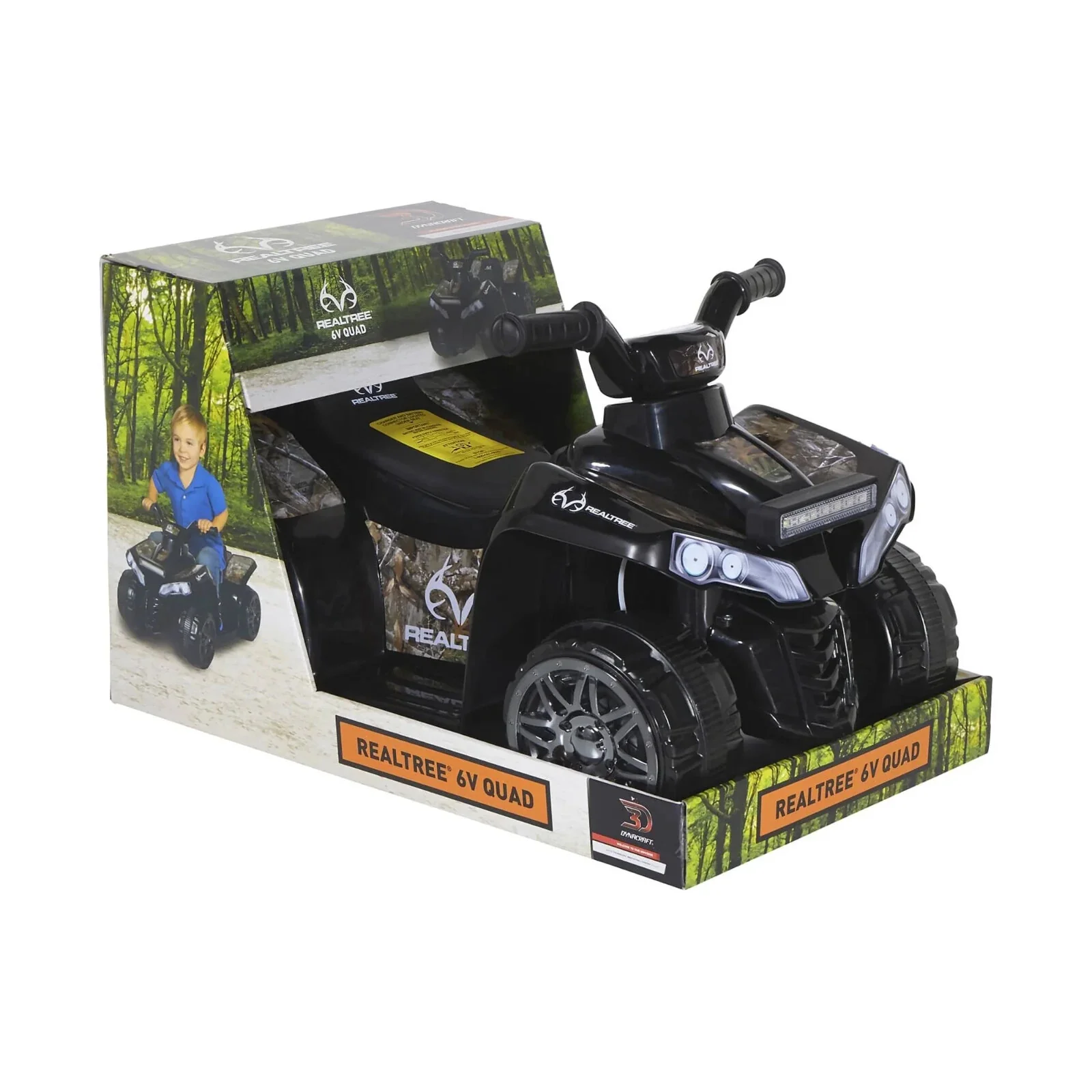 6-Volt Kids Ride-On All-Terrain Quad for Toddlers Boys and Girls - Image 6