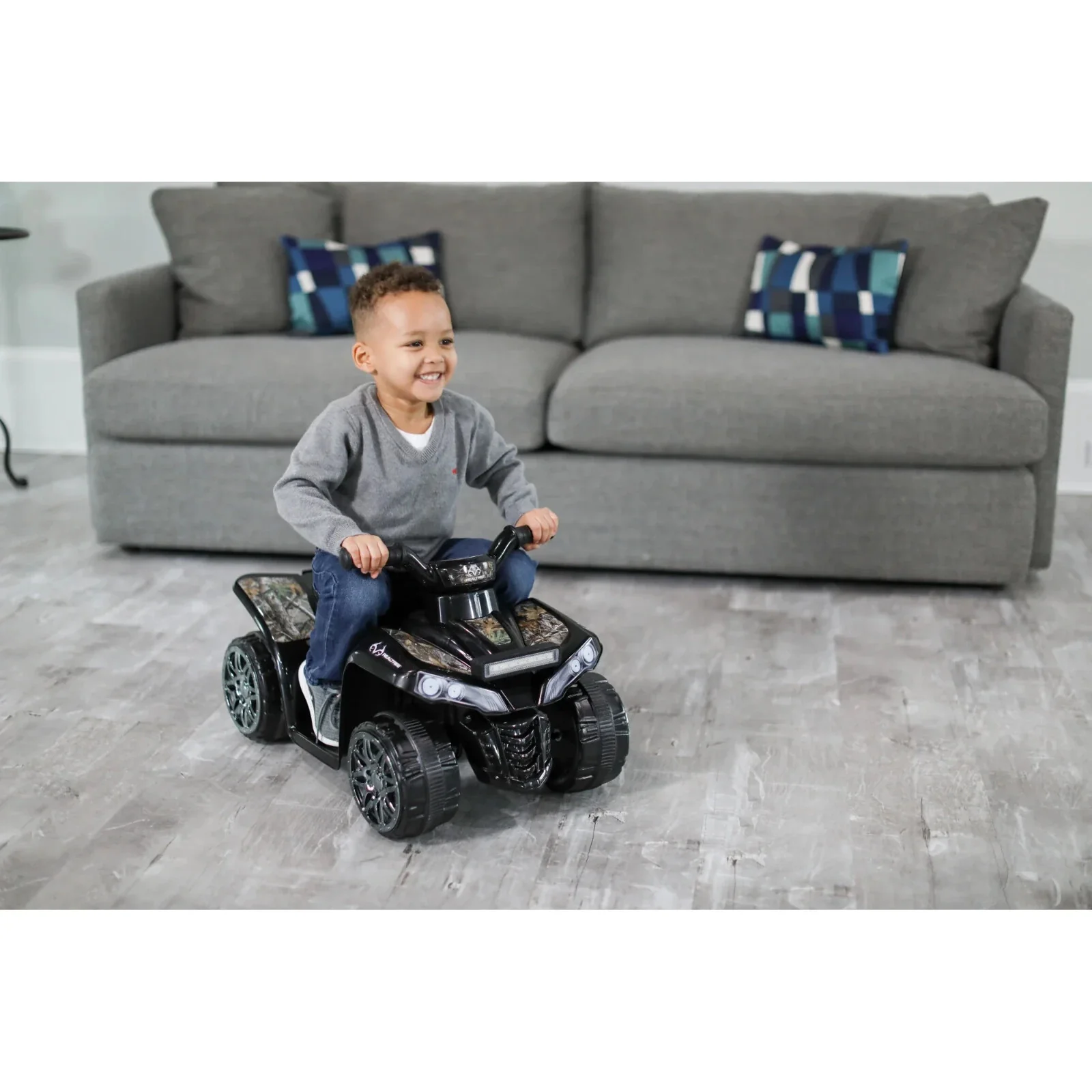 6-Volt Kids Ride-On All-Terrain Quad for Toddlers Boys and Girls - Image 7