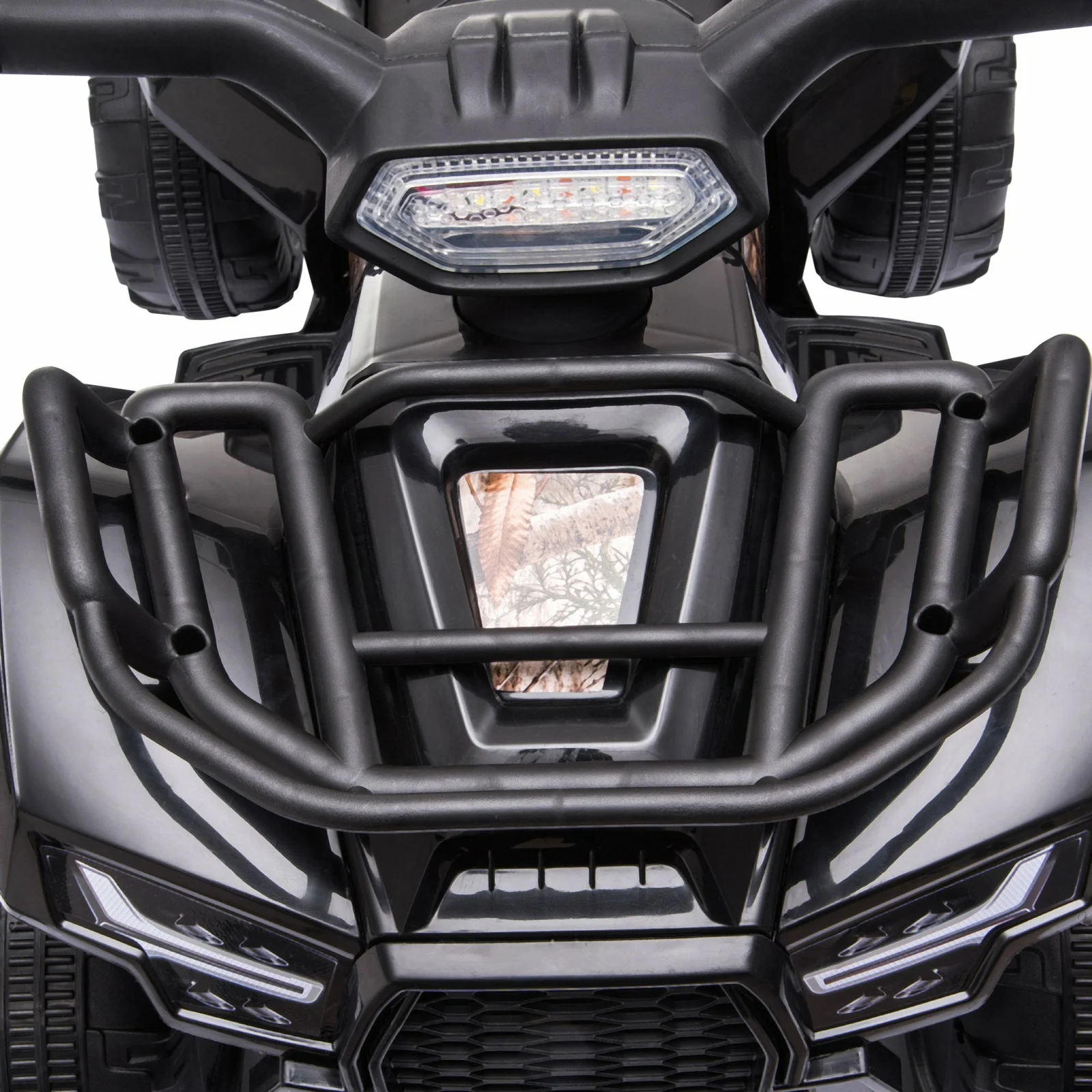6V Battery-Powered Kids Ride-On Quad ATV with LED Headlights - Image 9