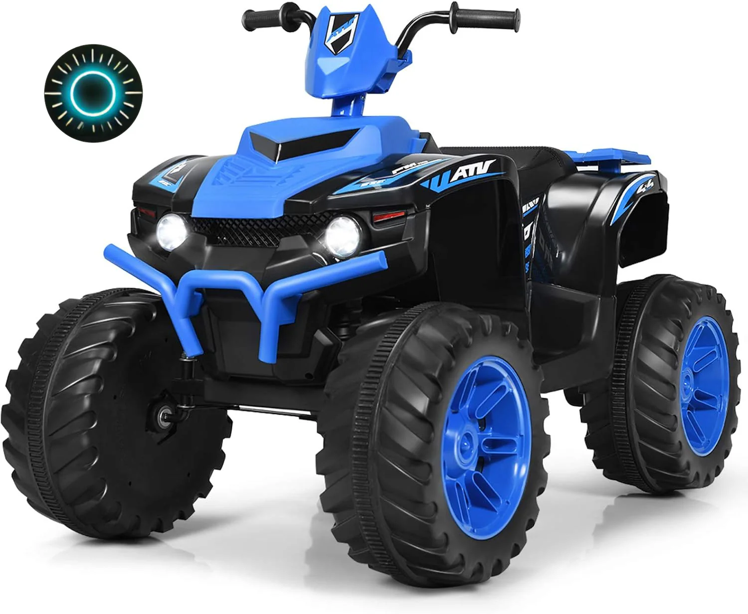 12V Kids Electric ATV with LED Lights, Adjustable Speed, and Horn - Image 10
