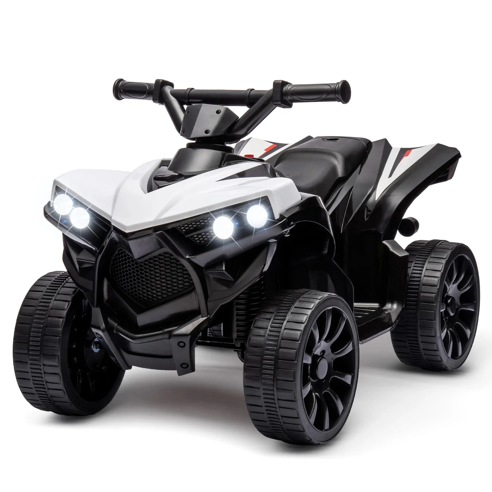Kids 6V Battery-Powered Electric ATV 4-Wheeler Quad with 1.8 MPH Speed - Image 2