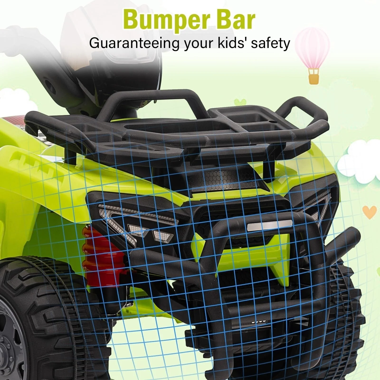 6V Kids ATV 4-Wheeler Ride-On Toy Car for Toddlers and Boys - Image 4